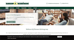 Desktop Screenshot of diemenadviesgroep.nl